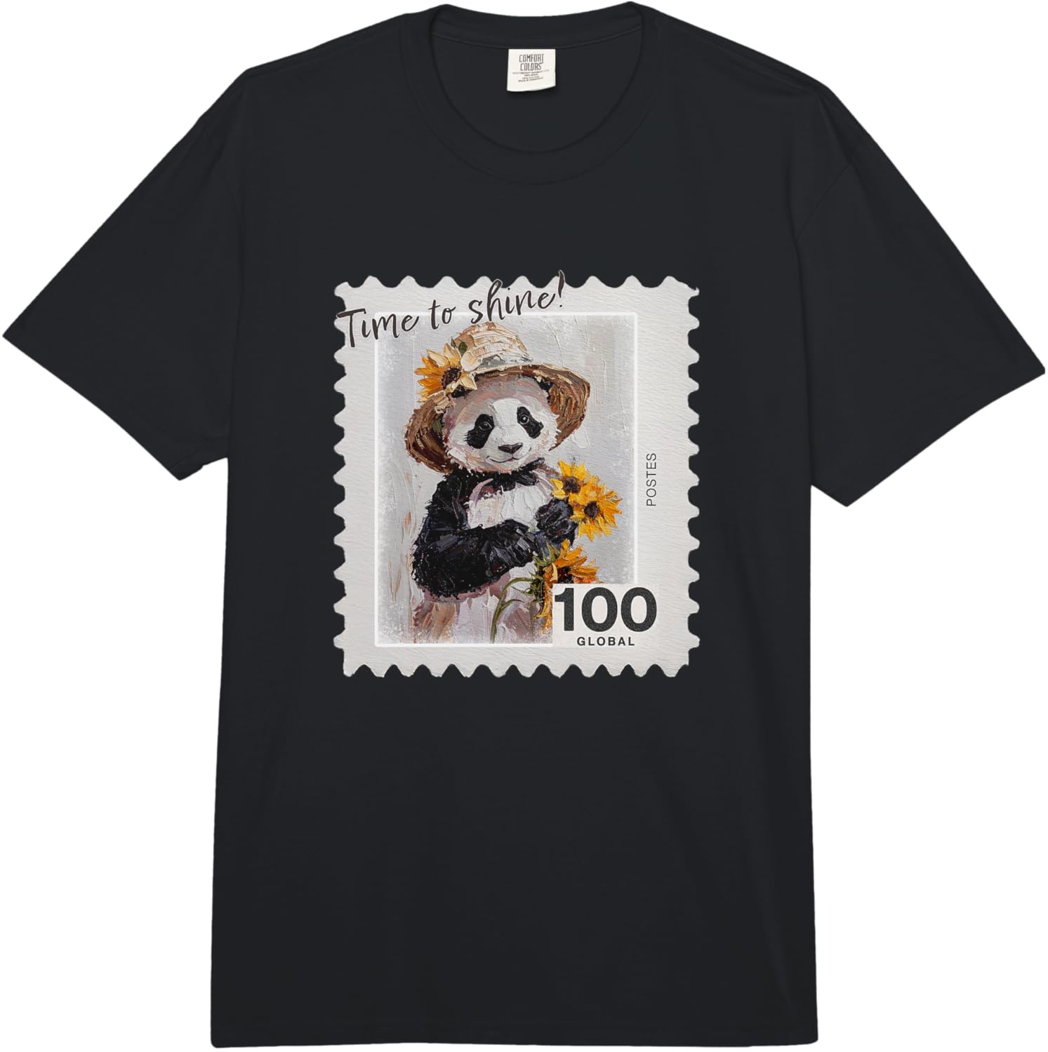 Panda Stamp with Straw Hat and Sunflower Comfort Colors Adult Heavyweight T-Shirt 5XL різнокольоровий
Panda Stamp with Straw Hat and Sunflower Comfort Colors Adult Heavyweight T-Shirt 5XL різнокольоровий