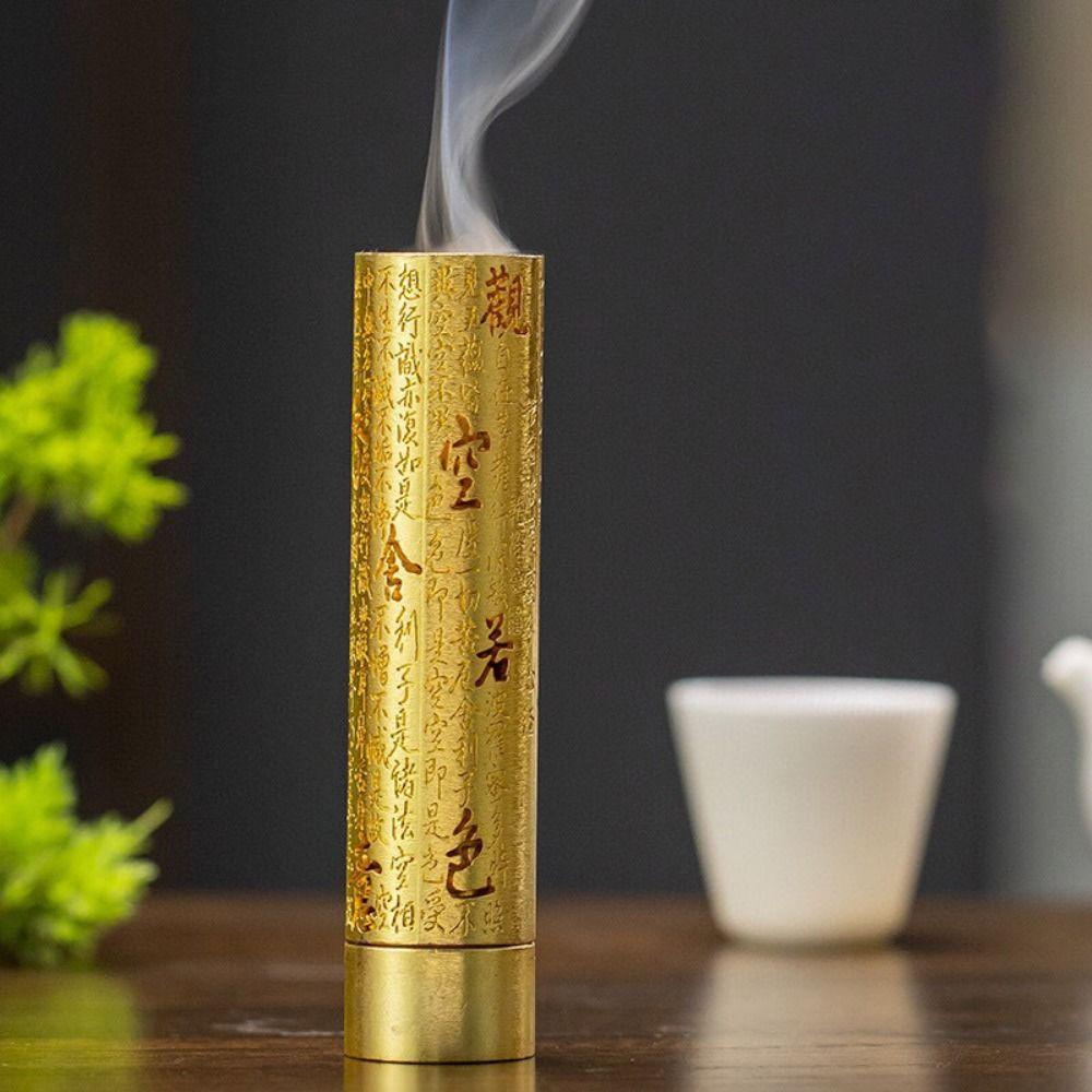 Handmad Cylindrical Incense Holder Zinc Zinc Alloy Ctaft Zinc Zinc Alloy Incense Ornaments Office золотой
Handmad Cylindrical Incense Holder Zinc Zinc Alloy Ctaft Zinc Zinc Alloy Incense Ornaments Office золотой