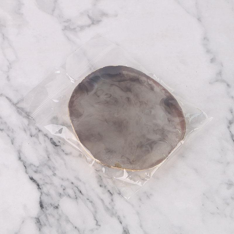 Gold Edge Resin Agate Nail Art Palette
Gold Edge Resin Agate Nail Art Palette