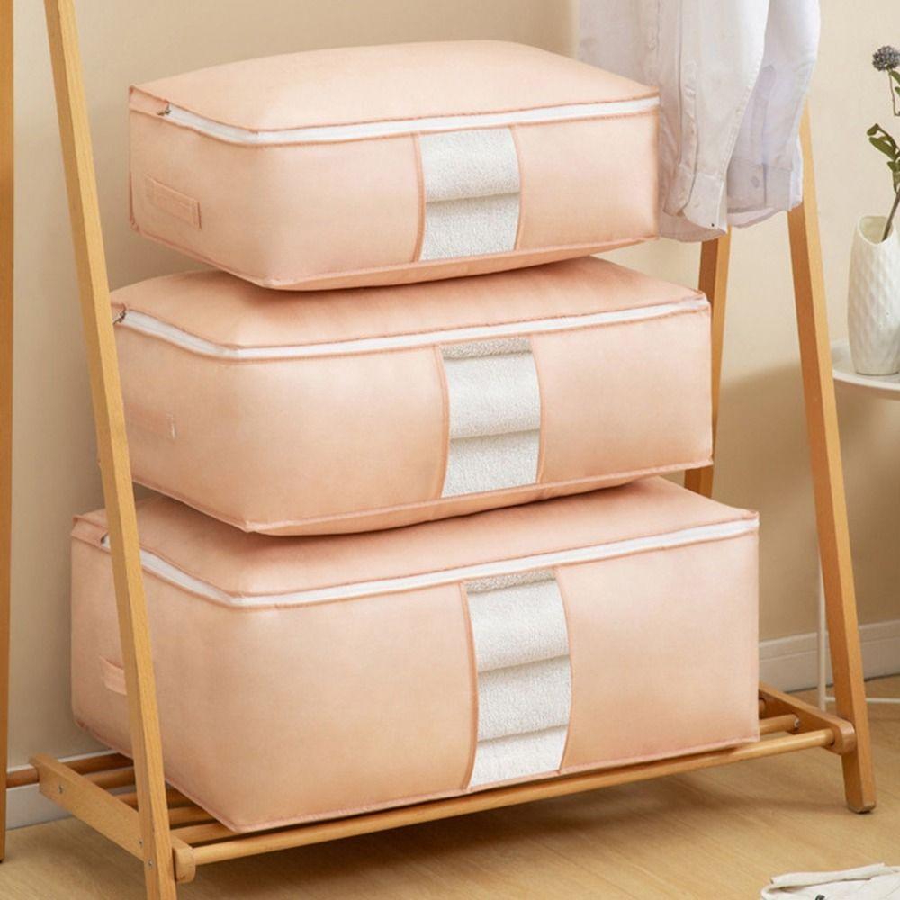 Dustproof Non-Woven Quilt Clothes Storage Bag Foldable Duvet Clothes Organizer Pillow M сірий
Dustproof Non-Woven Quilt Clothes Storage Bag Foldable Duvet Clothes Organizer Pillow M сірий
