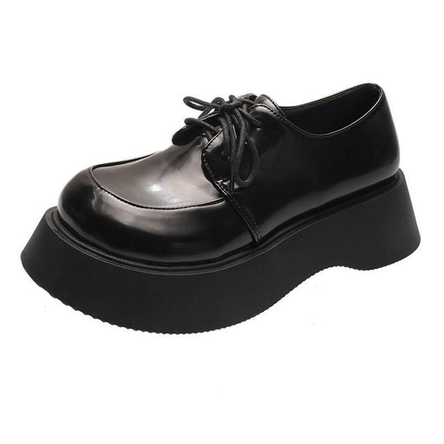 Женская кожаная обувь в британском стиле, женская обувь на шнуровке на толстой подошве, модная обувь Мэри Джейн для девочек, осенне-зимняя обувь на платформе из мягкой кожи 38
Женская кожаная обувь в британском стиле, женская обувь на шнуровке на толстой подошве, модная обувь Мэри Джейн для девочек, осенне-зимняя обувь на платформе из мягкой кожи 38