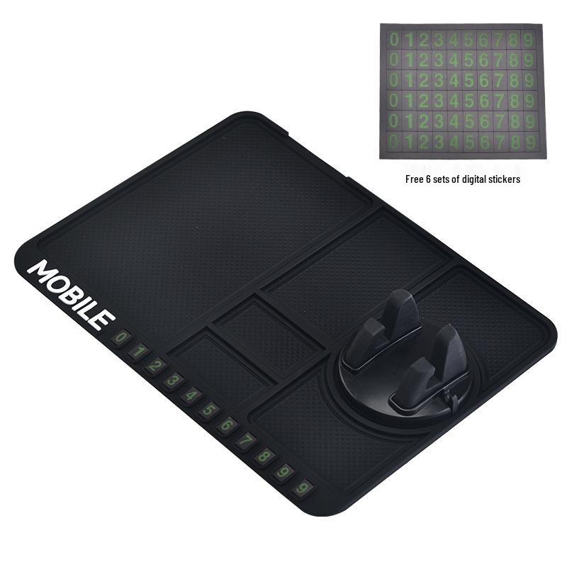 Универсальный противоскользящий держатель для телефона и органайзер на приборную панель автомобиля
Универсальный противоскользящий держатель для телефона и органайзер на приборную панель автомобиля