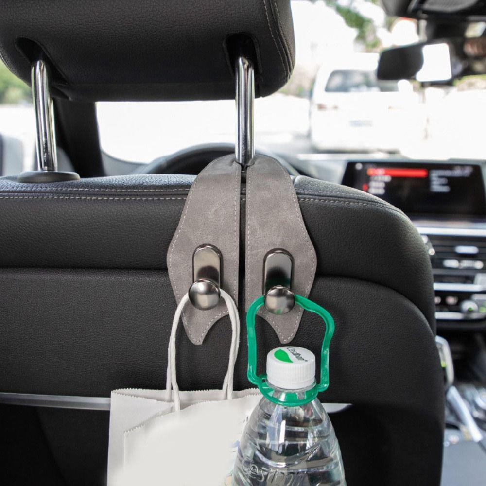 Lage Load-Bearing Car Rear Seat Back Hooks Leather Car Double Hook Car Interior Accessories
Lage Load-Bearing Car Rear Seat Back Hooks Leather Car Double Hook Car Interior Accessories