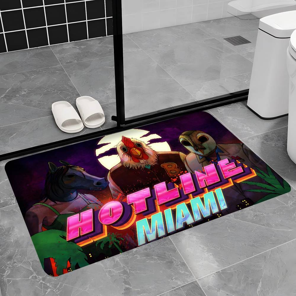 Action Game Hotline Miami Door Mat Washable Non-Slip Living Room Sofa Chairs Area Mat Kitchen Doormat Area Rug 40cm x 60cm
Action Game Hotline Miami Door Mat Washable Non-Slip Living Room Sofa Chairs Area Mat Kitchen Doormat Area Rug 40cm x 60cm