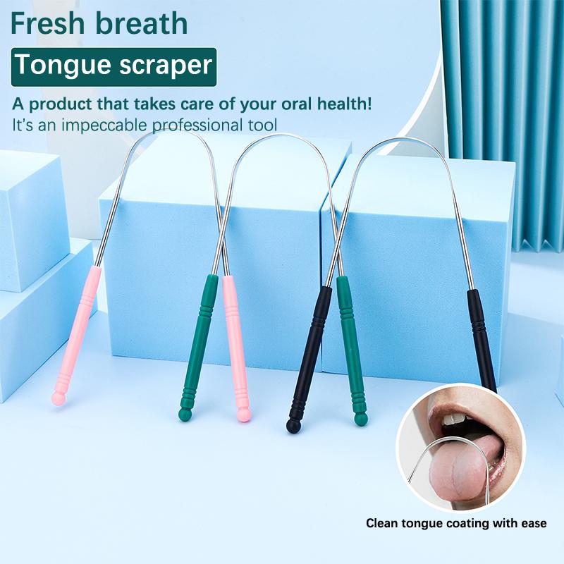 Tongue Scraper Stainless Steel Metal Tongue Scraper For Tongue Cleaning And Reducing Bad Breath, Reusable
Tongue Scraper Stainless Steel Metal Tongue Scraper For Tongue Cleaning And Reducing Bad Breath, Reusable