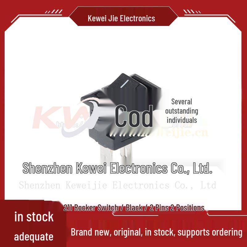 Compact Boat-Shaped Rocker Switch, KCD11: 2-Position 2-Pin, 2-Position 3-Pin, 3-Position 3-Pin
Compact Boat-Shaped Rocker Switch, KCD11: 2-Position 2-Pin, 2-Position 3-Pin, 3-Position 3-Pin