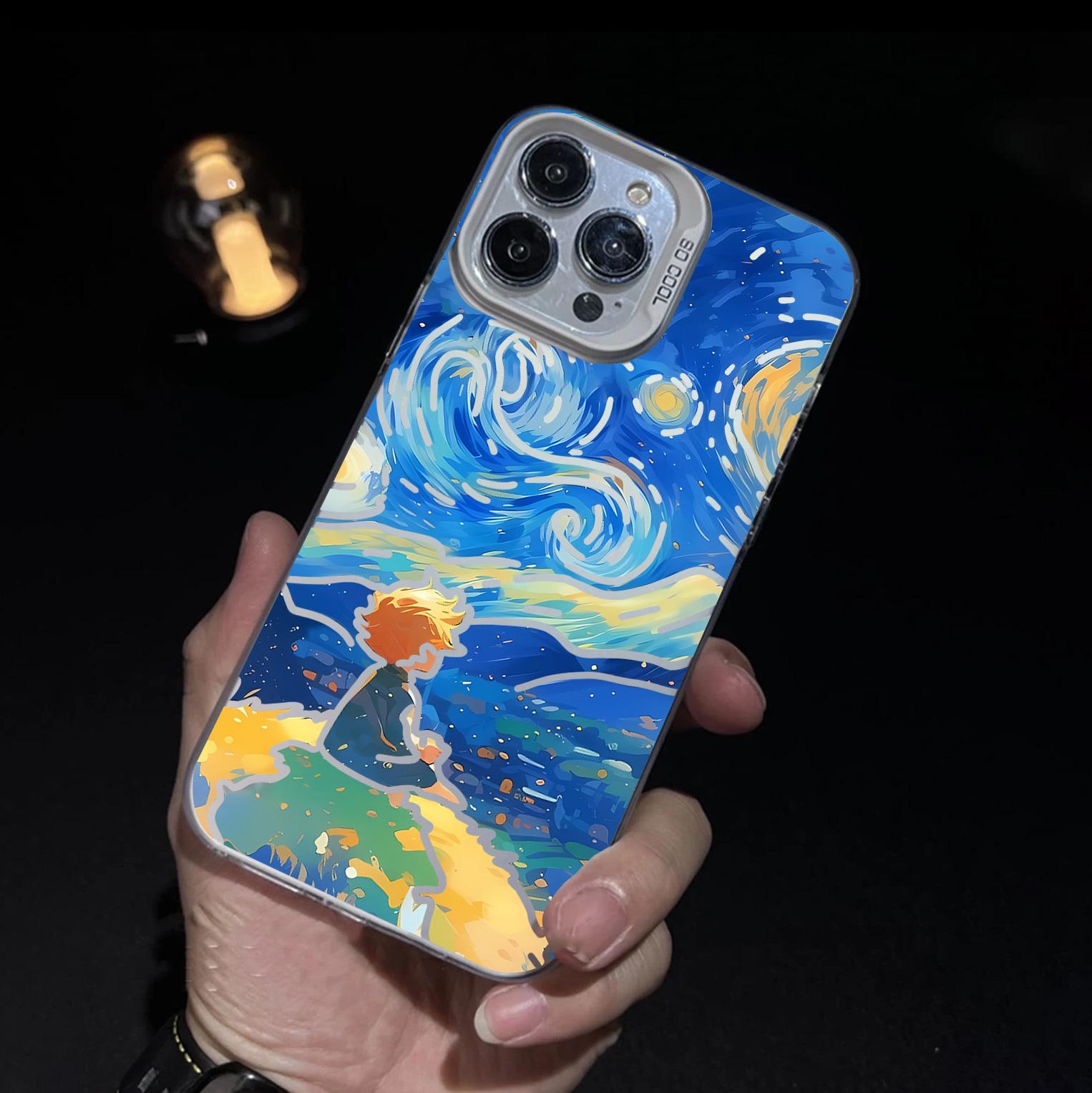 Van Gogh Starry Night Inspired Little Prince Art Print Phone Case for iPhone 17 16 15 14 13 12 11 Series Pro Max Plus iphone 14 Pro
Van Gogh Starry Night Inspired Little Prince Art Print Phone Case for iPhone 17 16 15 14 13 12 11 Series Pro Max Plus iphone 14 Pro