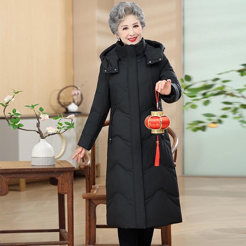 Women s Plus Size Mid-Length Down Jacket for Middle-aged & Elderly - Winter Coat 4XL (135-150 jin) чорний
Women s Plus Size Mid-Length Down Jacket for Middle-aged & Elderly - Winter Coat 4XL (135-150 jin) чорний