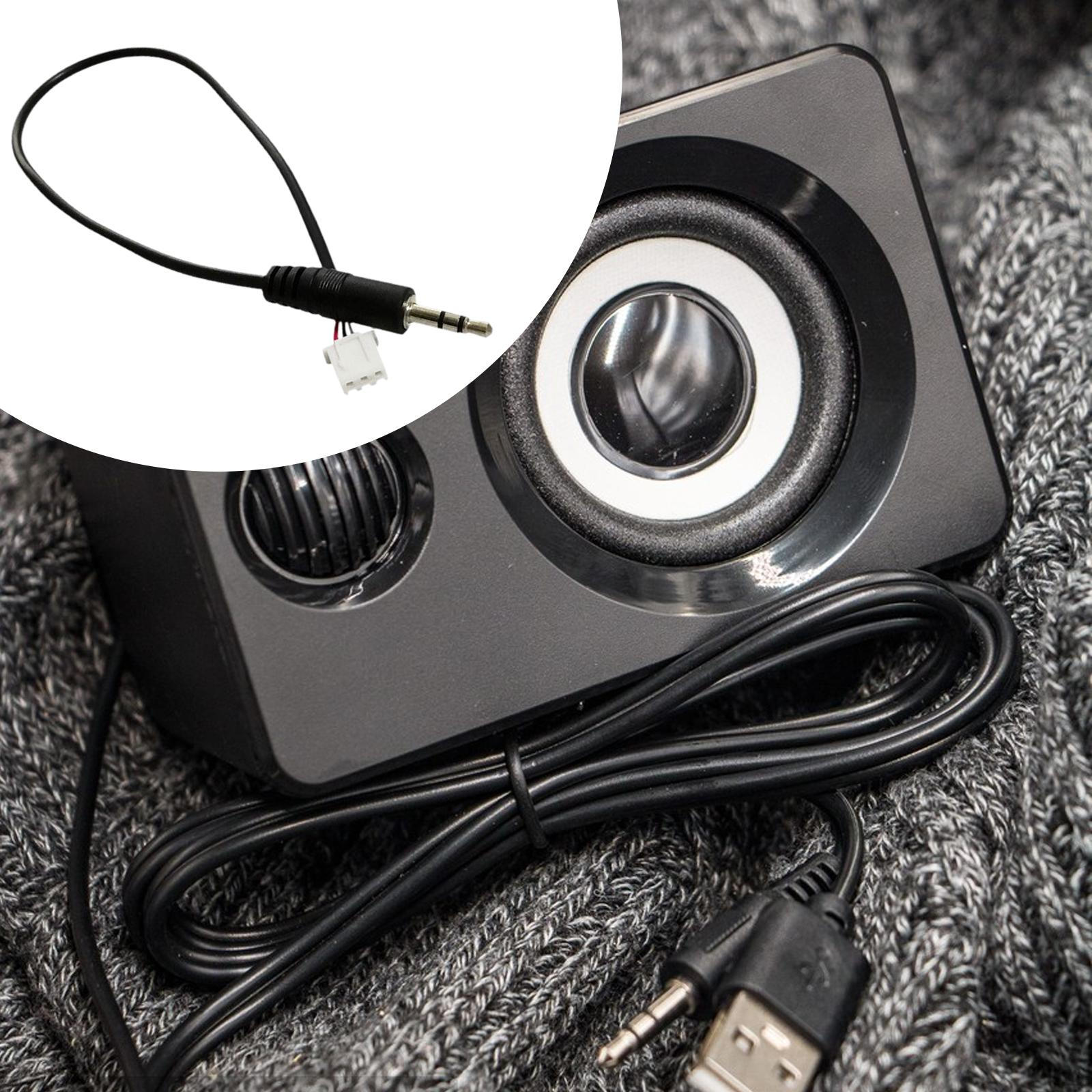 AUX Audio Cable, Jack 3.5mm Male to Xh2.54 3P Terminal, 3 Adapter, Cord Speaker Amplifier Cable for
AUX Audio Cable, Jack 3.5mm Male to Xh2.54 3P Terminal, 3 Adapter, Cord Speaker Amplifier Cable for