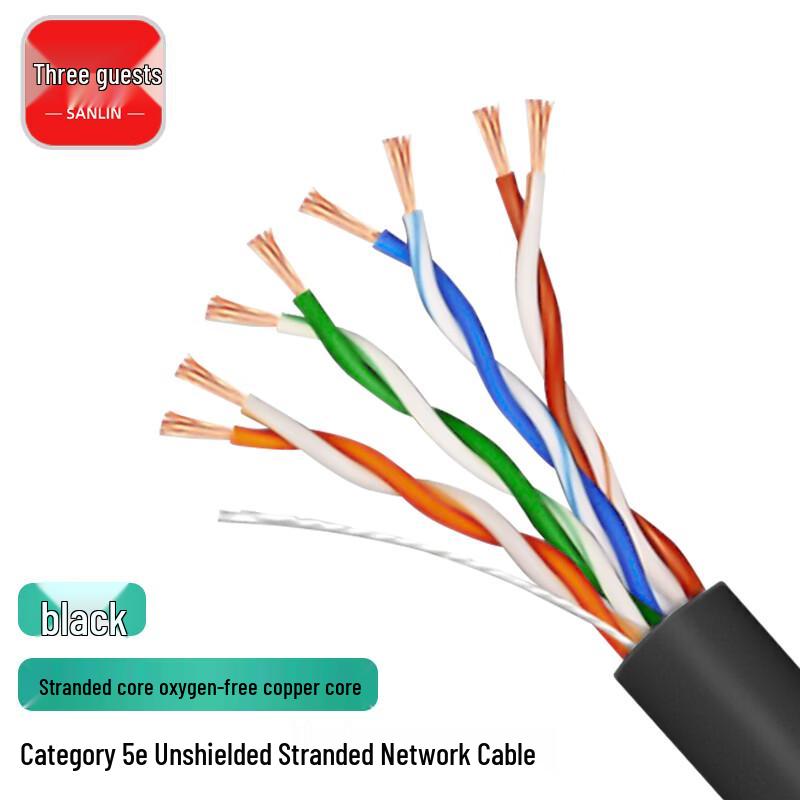 Sanyin Industrial Flexible Ethernet Cable 100m
Sanyin Industrial Flexible Ethernet Cable 100m