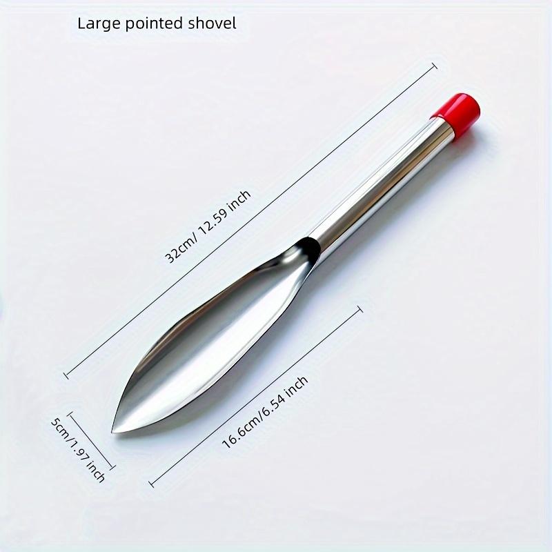 1PC Pointed Stainless Steel Garden Trowel 31.98cm - Dig Wild Veggies, Plants, Loosen Soil, Weed, Yard & Farm Tool белый
1PC Pointed Stainless Steel Garden Trowel 31.98cm - Dig Wild Veggies, Plants, Loosen Soil, Weed, Yard & Farm Tool белый