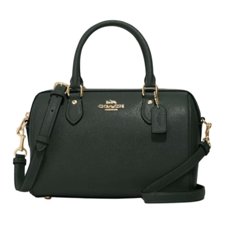 Coach Rowan Satchel 25 Gold Logo Zipper Closure Hardware Crossgrain Leather Boston Bag Shoulder Bag Crossbody Bag Tote Bag Medium CH282-IMRFT Basic Set (Bag+Dust Bag)
Coach Rowan Satchel 25 Gold Logo Zipper Closure Hardware Crossgrain Leather Boston Bag Shoulder Bag Crossbody Bag Tote Bag Medium CH282-IMRFT Basic Set (Bag+Dust Bag)