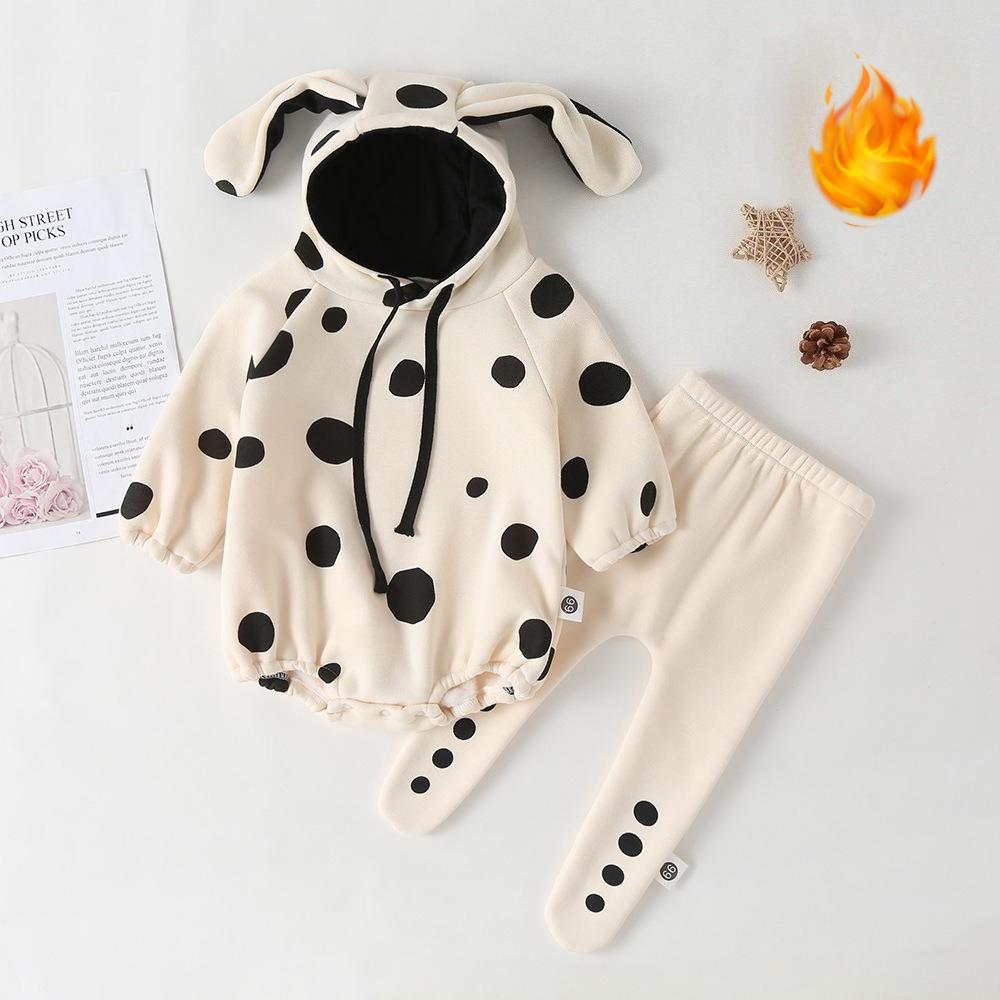 Baby Autumn-Winter Fleece Printed Rabbit-Eared Set - Triangle Hoodie Style with Matching Underpants - Infant Child Warmth Hooded Set 90 неглазурована порцеляна
Baby Autumn-Winter Fleece Printed Rabbit-Eared Set - Triangle Hoodie Style with Matching Underpants - Infant Child Warmth Hooded Set 90 неглазурована порцеляна