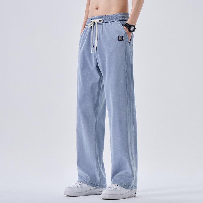 Джинсы для мальчиков со свободными драпировками, крутые и чистые прямые брюки на лето 4XL
Джинсы для мальчиков со свободными драпировками, крутые и чистые прямые брюки на лето 4XL