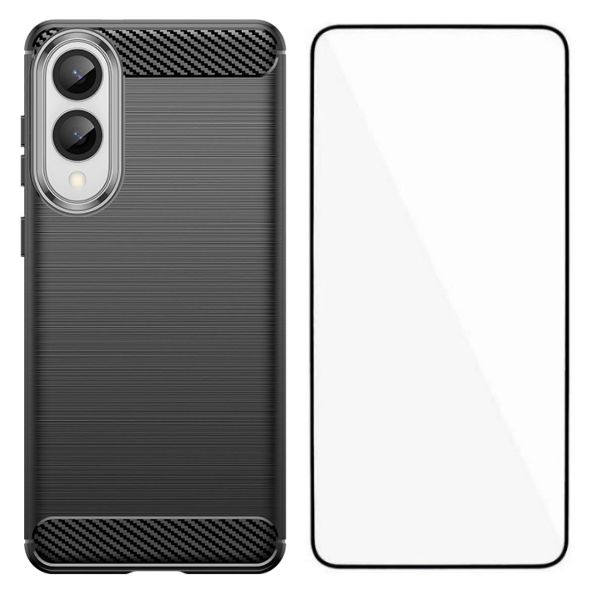 For Samsung Galaxy S25 Edge Case with Screen Film WANLONFENG LS Series Big Lens Hole Brushed Texture TPU Phone Cover Black
For Samsung Galaxy S25 Edge Case with Screen Film WANLONFENG LS Series Big Lens Hole Brushed Texture TPU Phone Cover Black