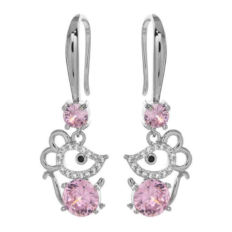 Charming Mouse Dangle Earrings for Women - Perfect for Weddings & Parties красный
Charming Mouse Dangle Earrings for Women - Perfect for Weddings & Parties красный