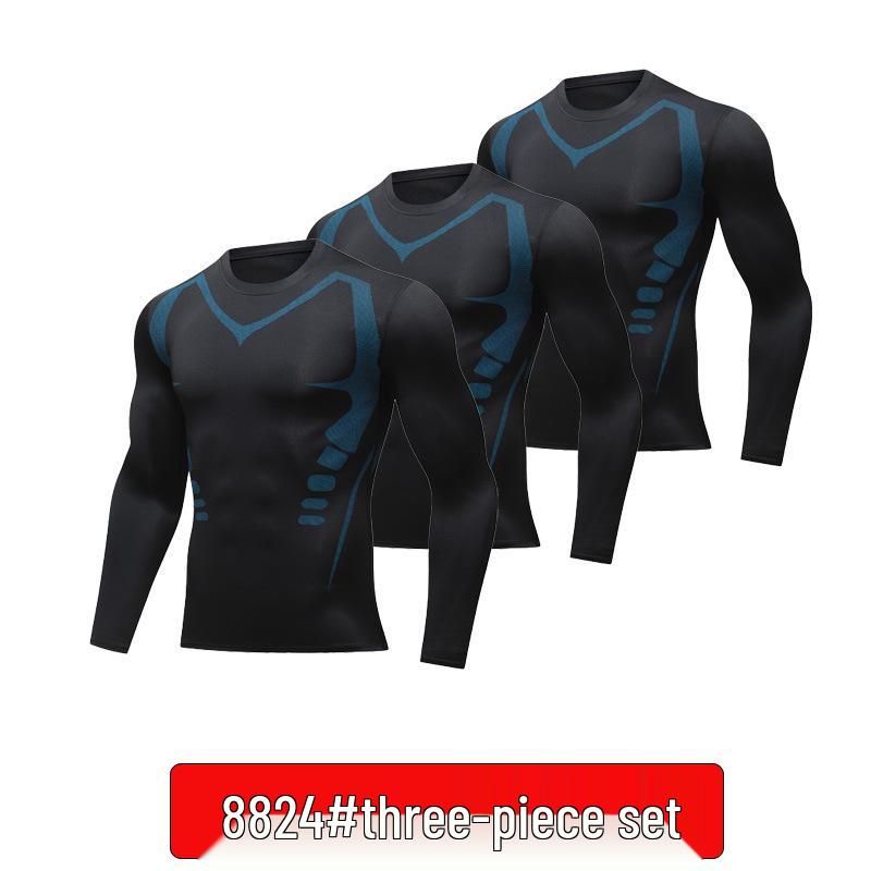 Men s Quick-Dry Performance Running & Basketball Training Set: High Elastic Long Sleeve Tights & Sports T-Shirt M
Men s Quick-Dry Performance Running & Basketball Training Set: High Elastic Long Sleeve Tights & Sports T-Shirt M