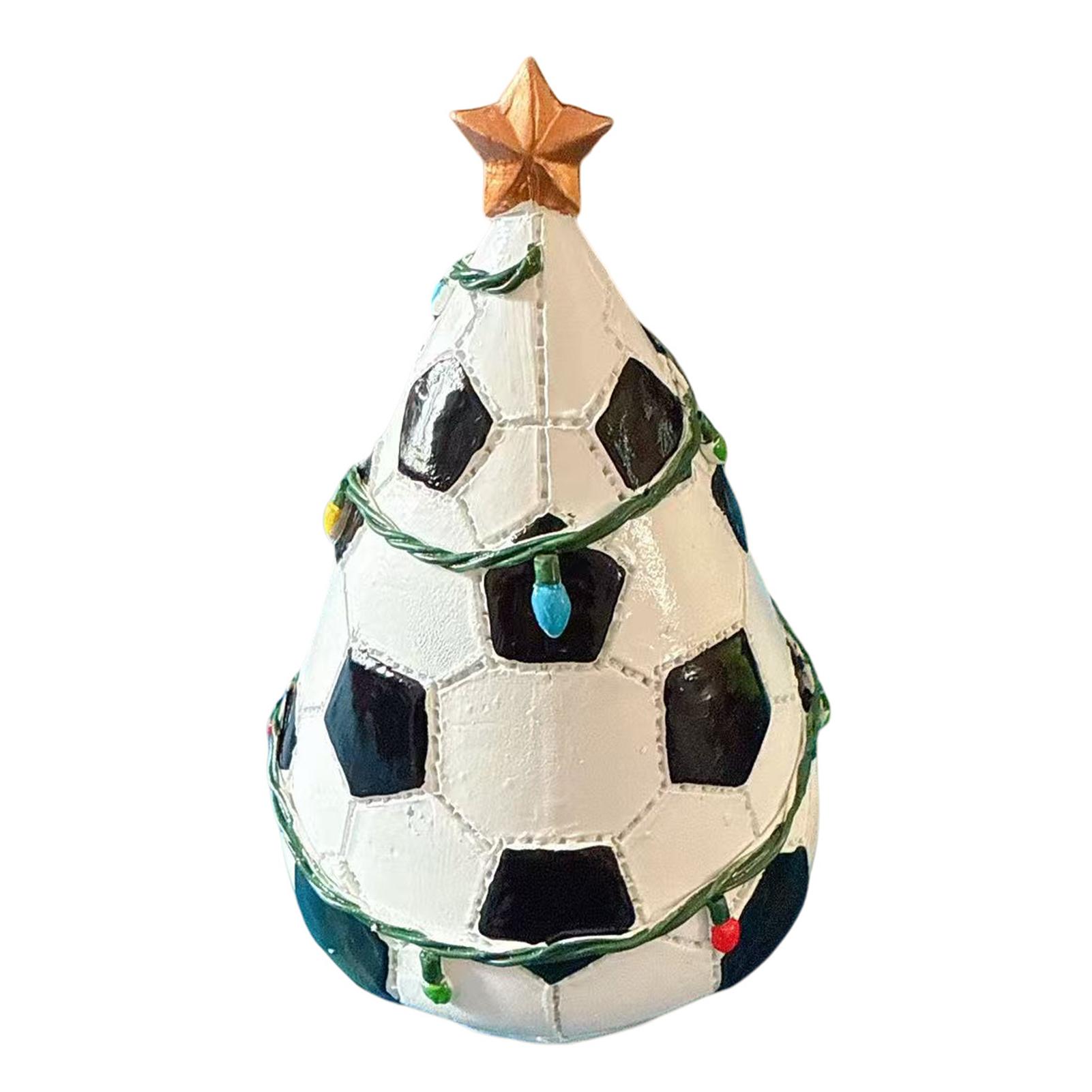 Football Theme Mini Xmas Tree With Lights Unique Design For Sports Enthusiasts For Kids Room Decor As Shown
Football Theme Mini Xmas Tree With Lights Unique Design For Sports Enthusiasts For Kids Room Decor As Shown