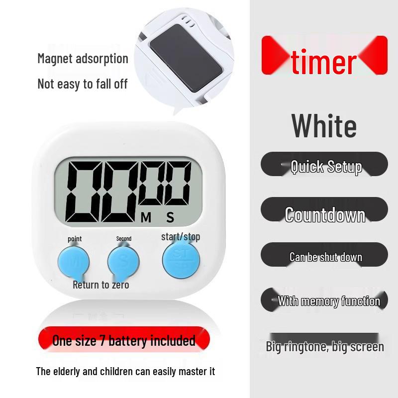 Детский таймер для обучения и кухни: Секундомер самодисциплины с напоминанием об обратном отсчете
Детский таймер для обучения и кухни: Секундомер самодисциплины с напоминанием об обратном отсчете
