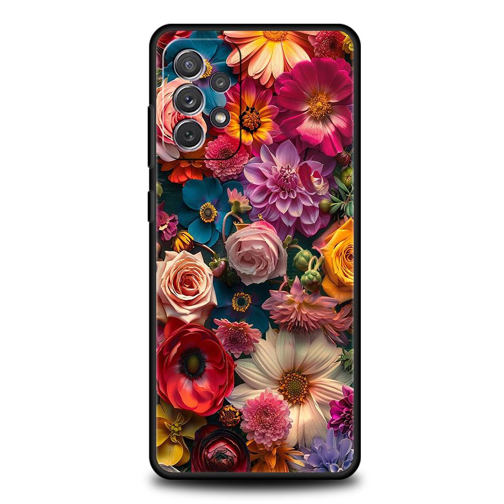 Colorful Flower Phone Case for Samsung Galaxy A55 A35 A15 A14 A25 A54 A51 A71 A72 A73 A32 A52 A52S A41 5G Silicone Shell Capas samsung A14 5G
Colorful Flower Phone Case for Samsung Galaxy A55 A35 A15 A14 A25 A54 A51 A71 A72 A73 A32 A52 A52S A41 5G Silicone Shell Capas samsung A14 5G