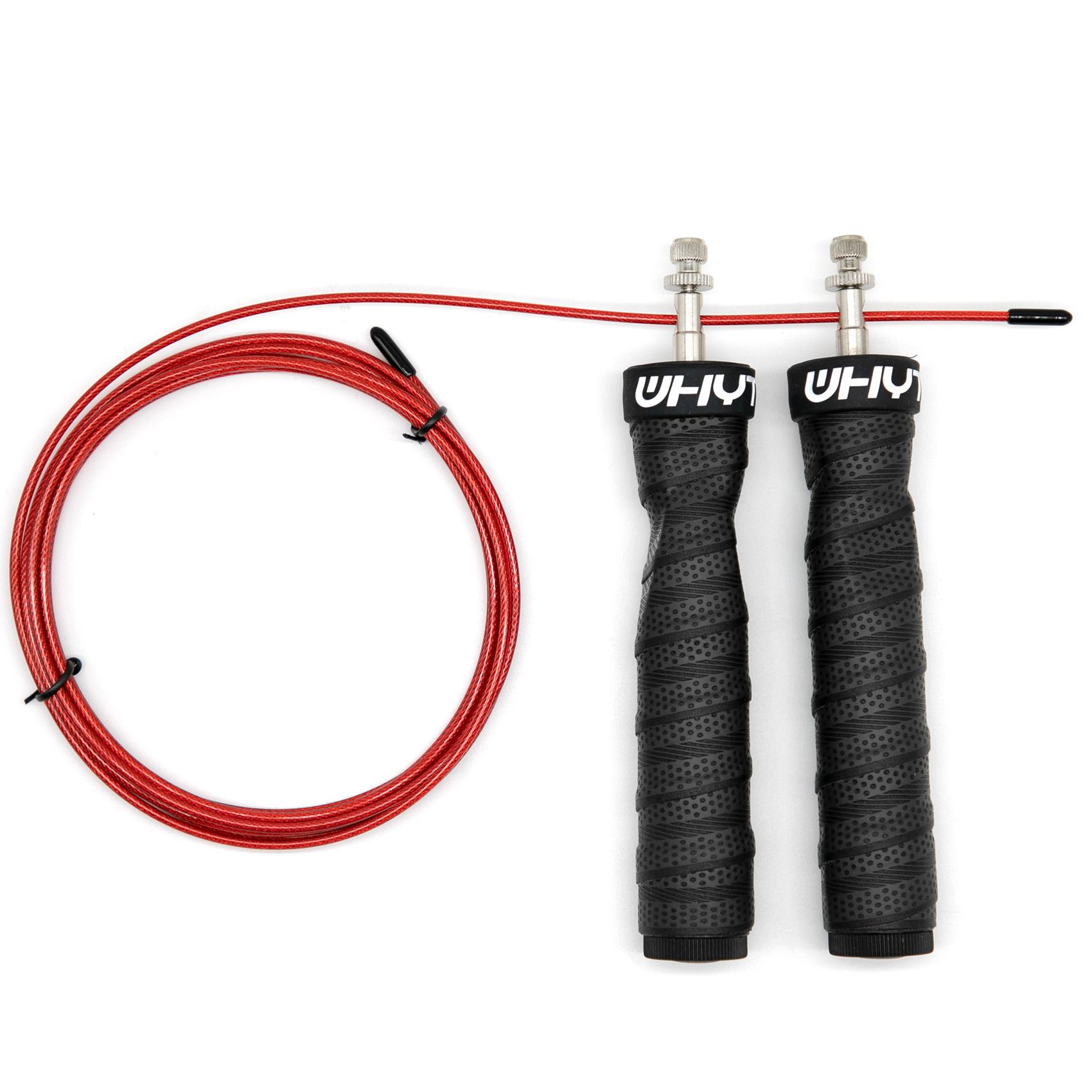 Jump Rope Crossfit Skipping Ropes Pro Ball Bearings Anti-Slip Handles Sports Weighted Training чорний
Jump Rope Crossfit Skipping Ropes Pro Ball Bearings Anti-Slip Handles Sports Weighted Training чорний