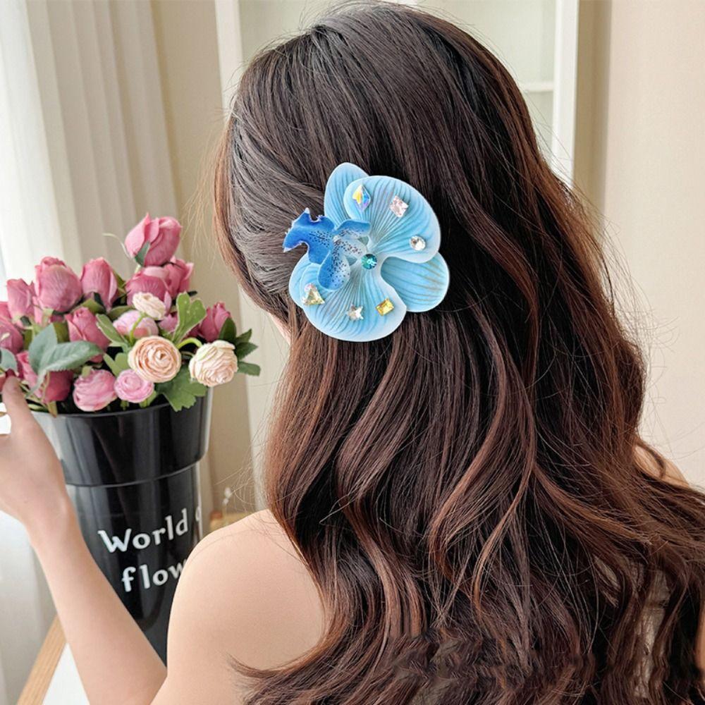 Korean Style Seaside Vacation Headwear Crystal Duckbill Clip Bohemia Barrettes Wedding Decoration Style7
Korean Style Seaside Vacation Headwear Crystal Duckbill Clip Bohemia Barrettes Wedding Decoration Style7