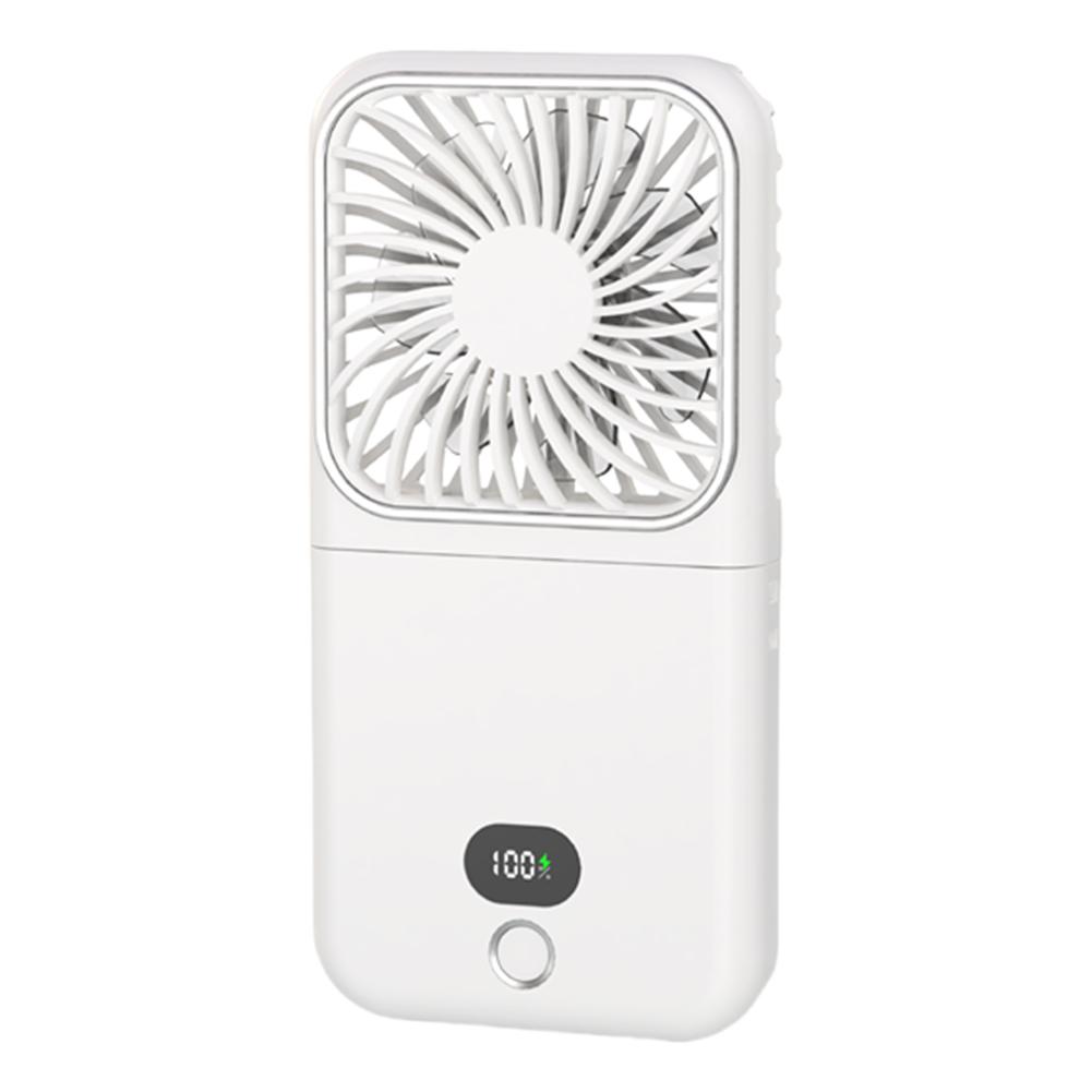 3-in-1 Outdoor Folding Fan with Makeup Mirror Hanging Neck Fan USB Rechargeable Desktop Electric Fan Power Bank for Home Office белый
3-in-1 Outdoor Folding Fan with Makeup Mirror Hanging Neck Fan USB Rechargeable Desktop Electric Fan Power Bank for Home Office белый