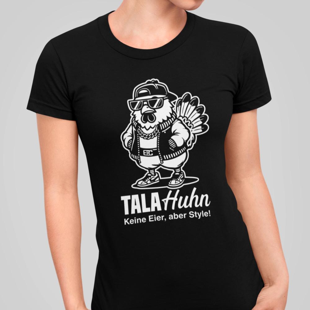 TalaChicken - Никаких яиц, но стиль! Тала Курица Талахон Забавная Веселая Женская Футболка XL
TalaChicken - Никаких яиц, но стиль! Тала Курица Талахон Забавная Веселая Женская Футболка XL