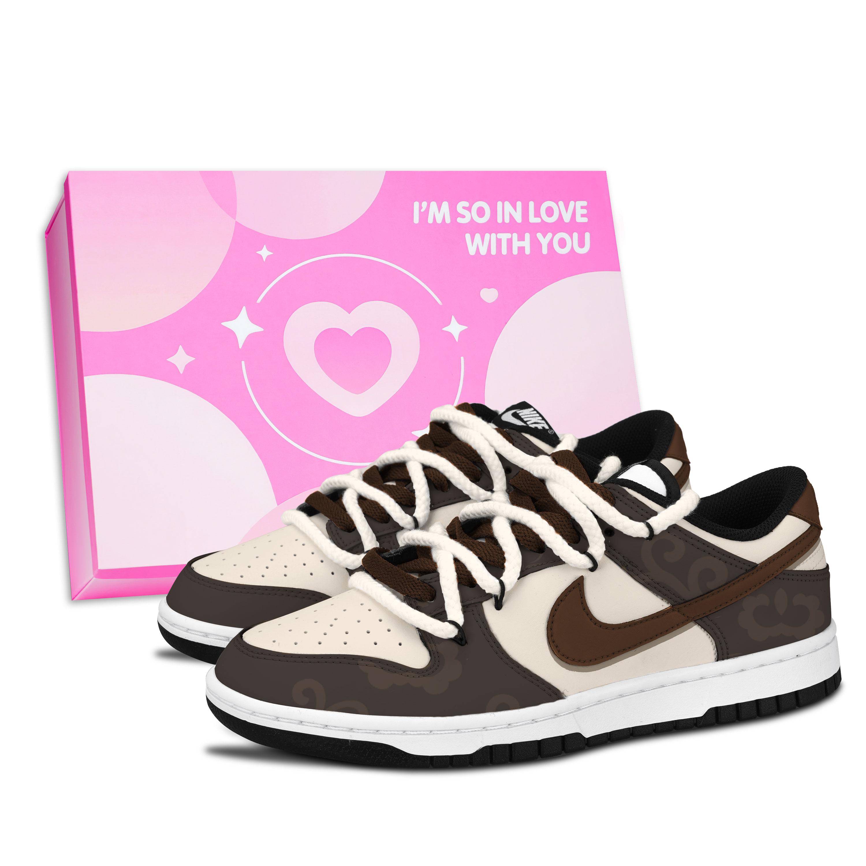 Nike Dunk Black White, Cloud Pattern Brown Style Slip Resistant Abrasion Resistant Slip Resistant Abrasion Resistant DD1391-100(Team883-) 39
Nike Dunk Black White, Cloud Pattern Brown Style Slip Resistant Abrasion Resistant Slip Resistant Abrasion Resistant DD1391-100(Team883-) 39