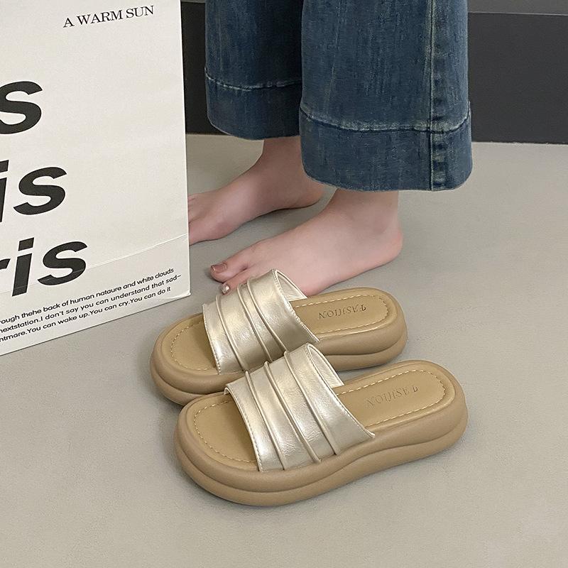 Пляжные тапочки женские для улицы 2025 лето корейская версия новые на плоской подошве удобные с открытым носком плиссированные на одном ремешке крутые тапочки женские 40 шампанского
Пляжные тапочки женские для улицы 2025 лето корейская версия новые на плоской подошве удобные с открытым носком плиссированные на одном ремешке крутые тапочки женские 40 шампанского