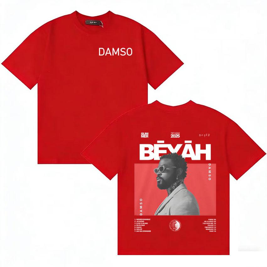 Singer Damso Summer Album Tshrit Fashion Oversized Cozy Gothic Short Sleeve T Shirt Unisex Women Retro Aesthetic Streetwear Clothes S
Singer Damso Summer Album Tshrit Fashion Oversized Cozy Gothic Short Sleeve T Shirt Unisex Women Retro Aesthetic Streetwear Clothes S