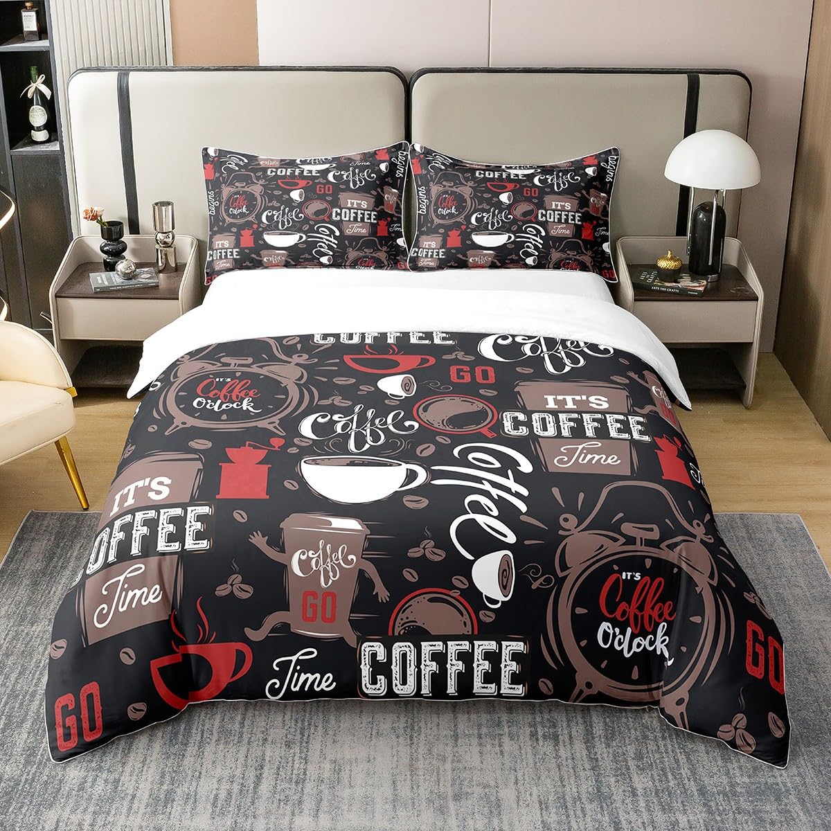 Comforter Coffee Bedding Decoration Gift First Choice Suitable For Children Boys Girls And Adults Soft Warm And Breathable Comforter (quilt)-EU Single(135*200cm)3pcs
Comforter Coffee Bedding Decoration Gift First Choice Suitable For Children Boys Girls And Adults Soft Warm And Breathable Comforter (quilt)-EU Single(135*200cm)3pcs