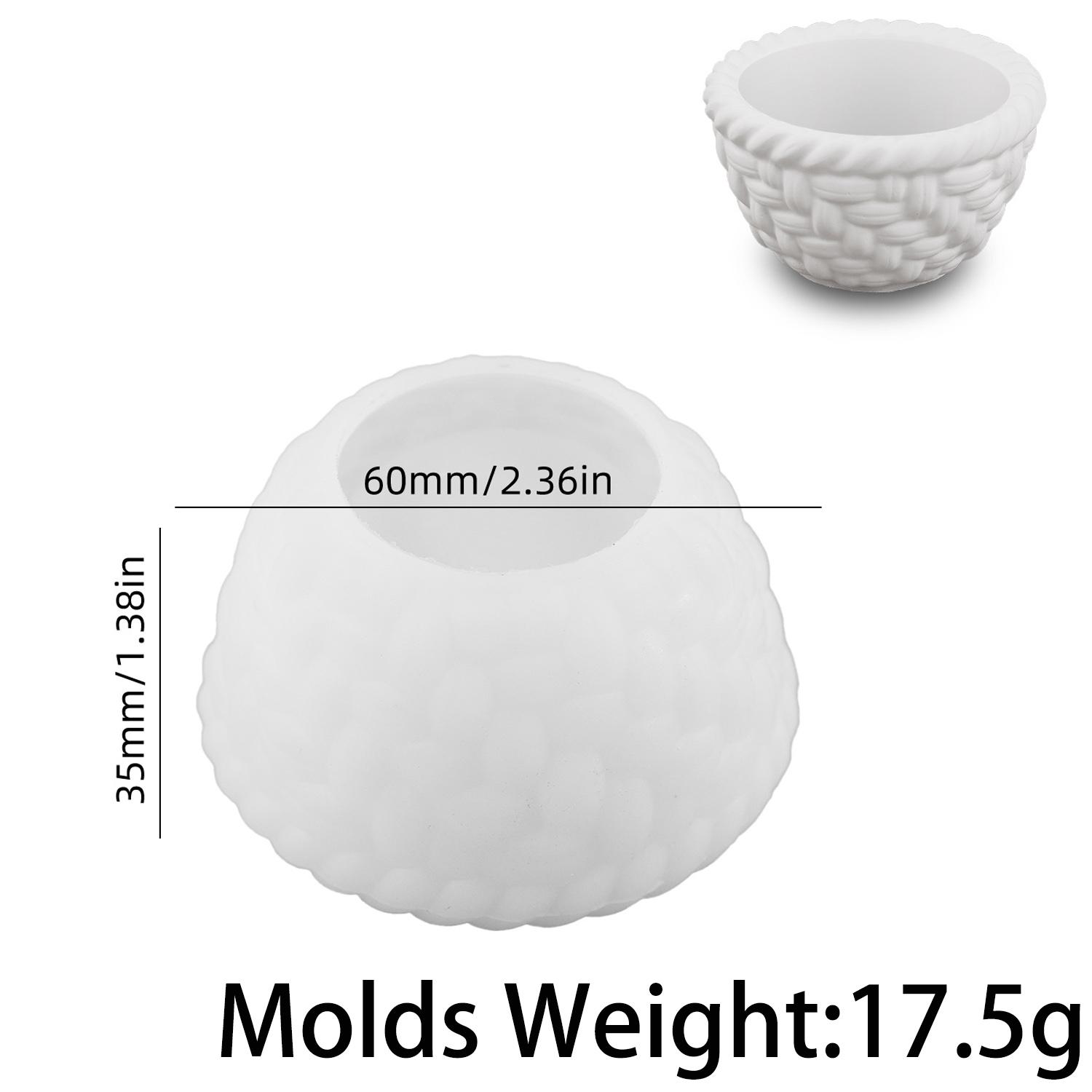 Woven Basket Flowerpot Silicone Mold DIY Handmade Candle Cup Plaster Concrete Resin Storage Box Casting Molds Home Crafts Decor
Woven Basket Flowerpot Silicone Mold DIY Handmade Candle Cup Plaster Concrete Resin Storage Box Casting Molds Home Crafts Decor
