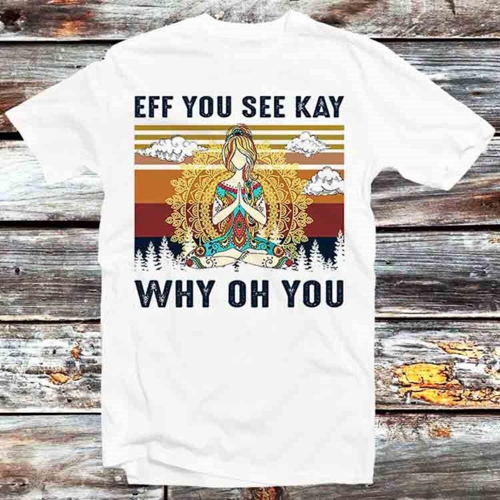 Футболка из 100% хлопка 230GSM Yoga Sexy Lady Eff You See Kay Why Oh You Yoga Lover, винтажная ретро-футболка, крутой подарок унисекс с рисунком аниме, футболка B927 XS белый
Футболка из 100% хлопка 230GSM Yoga Sexy Lady Eff You See Kay Why Oh You Yoga Lover, винтажная ретро-футболка, крутой подарок унисекс с рисунком аниме, футболка B927 XS белый