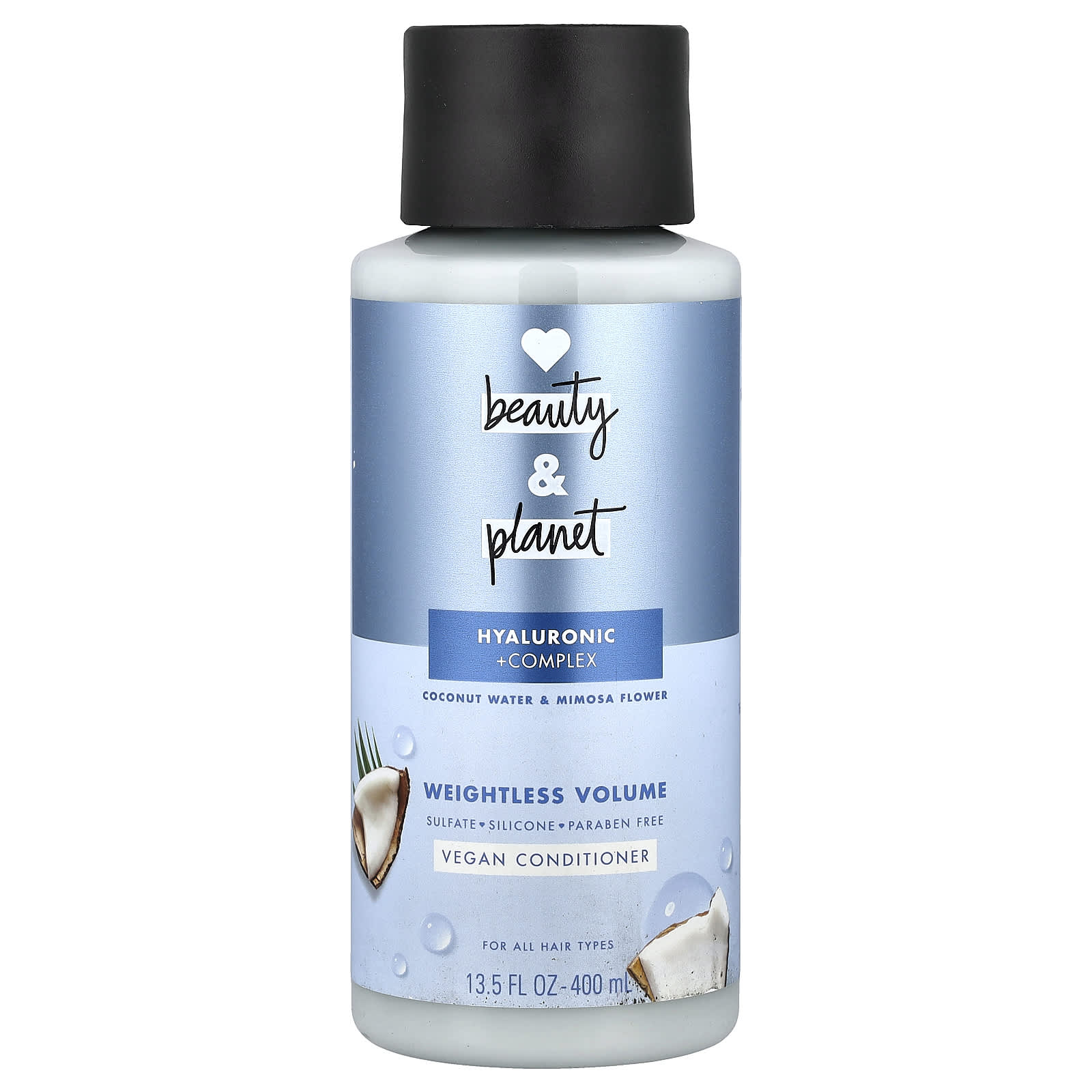 Light Volume, Vegan Conditioner, Coconut Water & Mimosa Flower, For All Hair Types, 400Ml (13.5Fl Oz)
Light Volume, Vegan Conditioner, Coconut Water & Mimosa Flower, For All Hair Types, 400Ml (13.5Fl Oz)