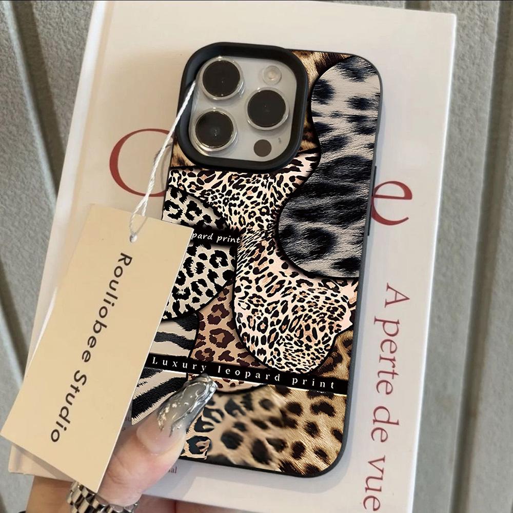 Luxury Leopard Print Cool Lichee leather pattern Phone Case For iPhone 17 16e 16 15 14 13 12 11 Air Pro Max Plus XR XSMax Cover iPhone 15 Plus
Luxury Leopard Print Cool Lichee leather pattern Phone Case For iPhone 17 16e 16 15 14 13 12 11 Air Pro Max Plus XR XSMax Cover iPhone 15 Plus