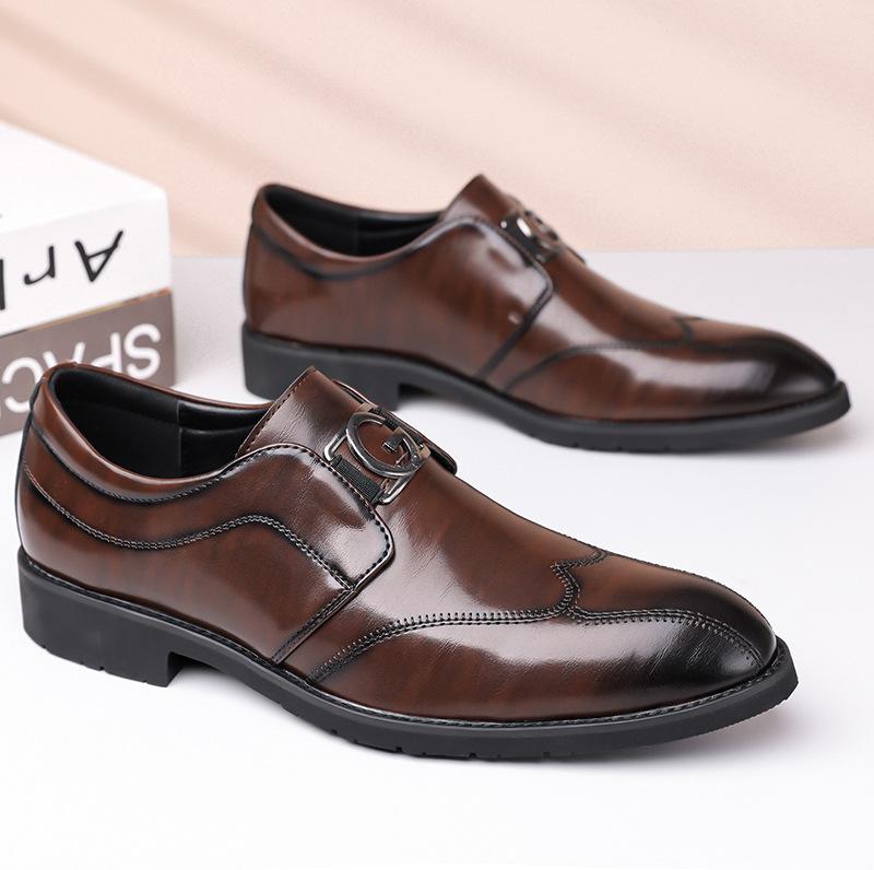Men s casual leather shoes men s 2025 new hand-scratched formal wear business British foot leather shoes trendy fashion men s shoes 38
Men s casual leather shoes men s 2025 new hand-scratched formal wear business British foot leather shoes trendy fashion men s shoes 38