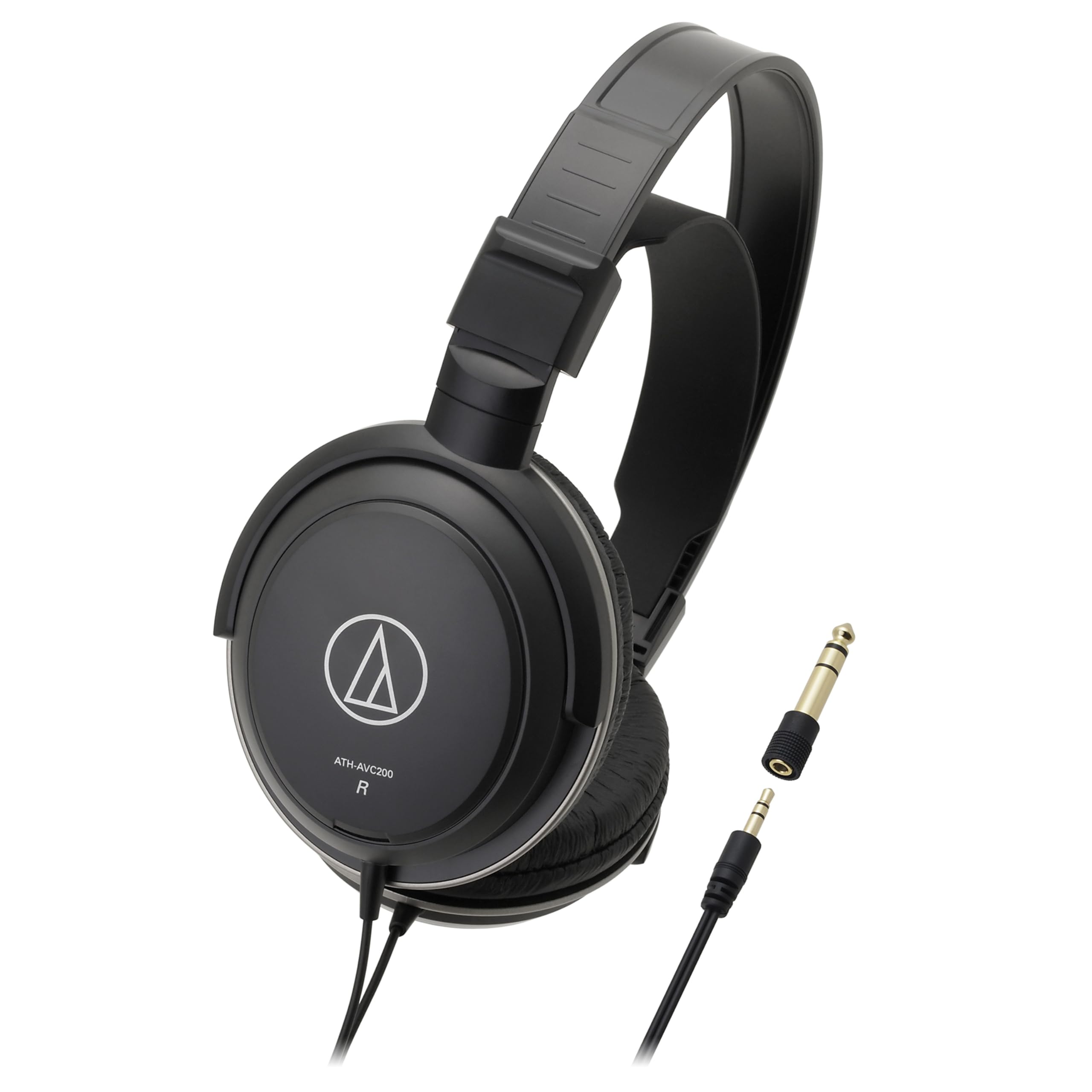 Audio-Technica ATH-AVC200 Wired Headphones for Music and Movies, 3m Cable, 6.3mm Standard/3.5mm Mini Connection, Black
Audio-Technica ATH-AVC200 Wired Headphones for Music and Movies, 3m Cable, 6.3mm Standard/3.5mm Mini Connection, Black