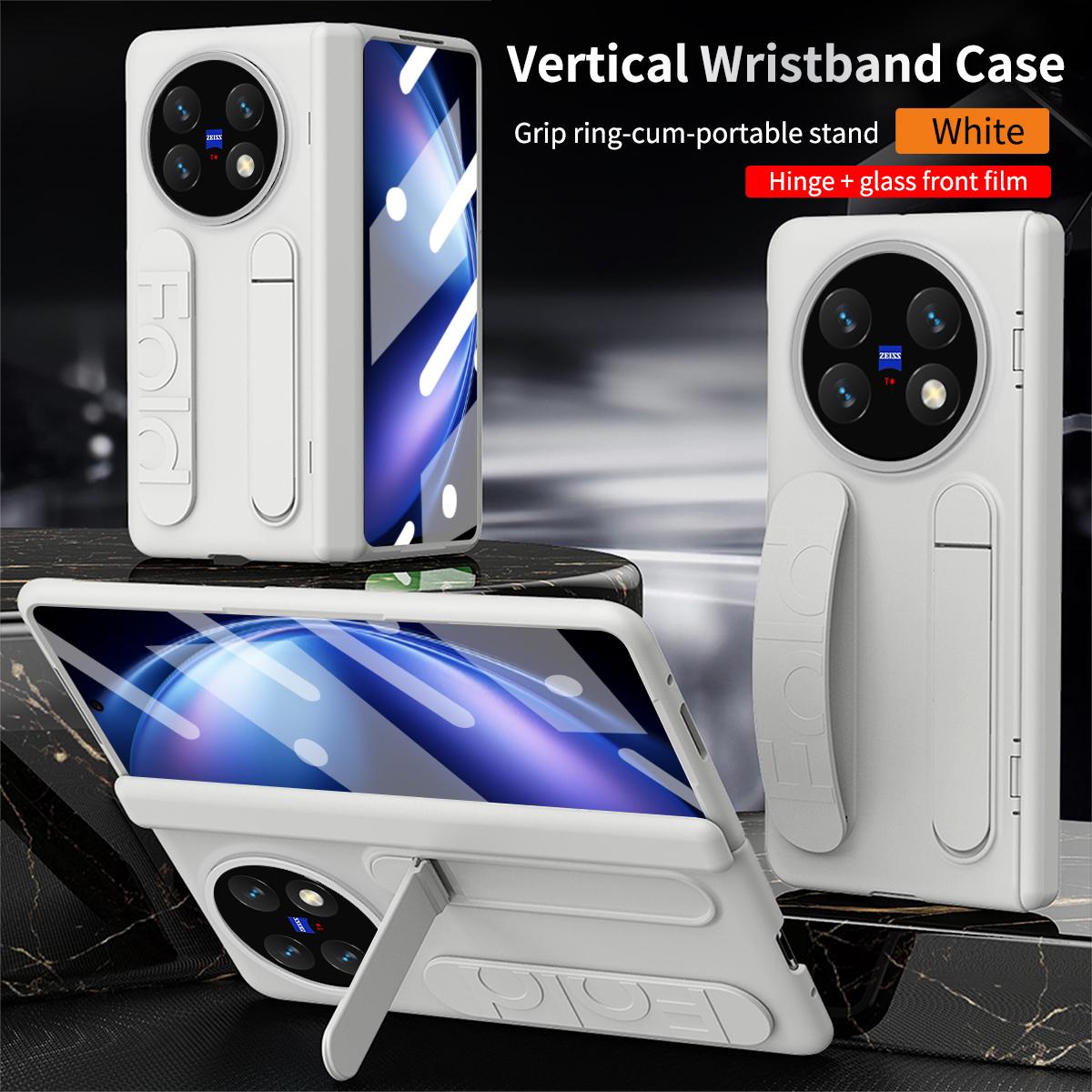 For Vivo X Fold6 Fold 6 Luxury Silicone Fabric 180° Folding Case Vertical Wristband & Integrated Stand and Glass Front Film
For Vivo X Fold6 Fold 6 Luxury Silicone Fabric 180° Folding Case Vertical Wristband & Integrated Stand and Glass Front Film