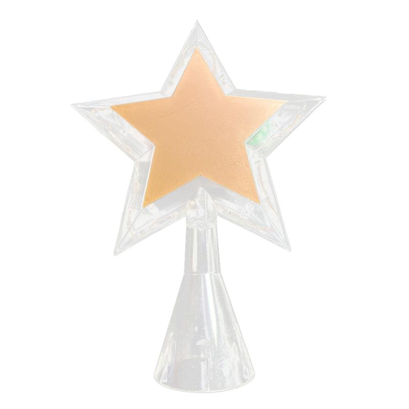 A84E-Christmas Glowing Tree Transparent LED Shining Lamp Five-Pointed Star Topper Xmas Colorful Ornaments
A84E-Christmas Glowing Tree Transparent LED Shining Lamp Five-Pointed Star Topper Xmas Colorful Ornaments