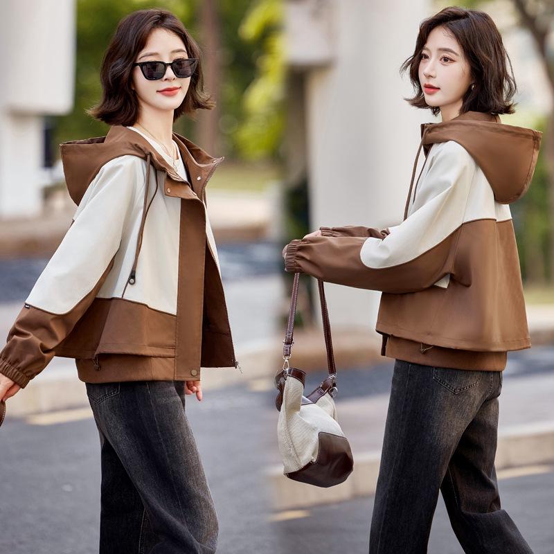 Женская куртка с капюшоном в стиле колор-блок - Весна/Осень 2025, Повседневный свободный крой, Универсальный дизайн (LU8950) M 90-115 jin кофейный
Женская куртка с капюшоном в стиле колор-блок - Весна/Осень 2025, Повседневный свободный крой, Универсальный дизайн (LU8950) M 90-115 jin кофейный