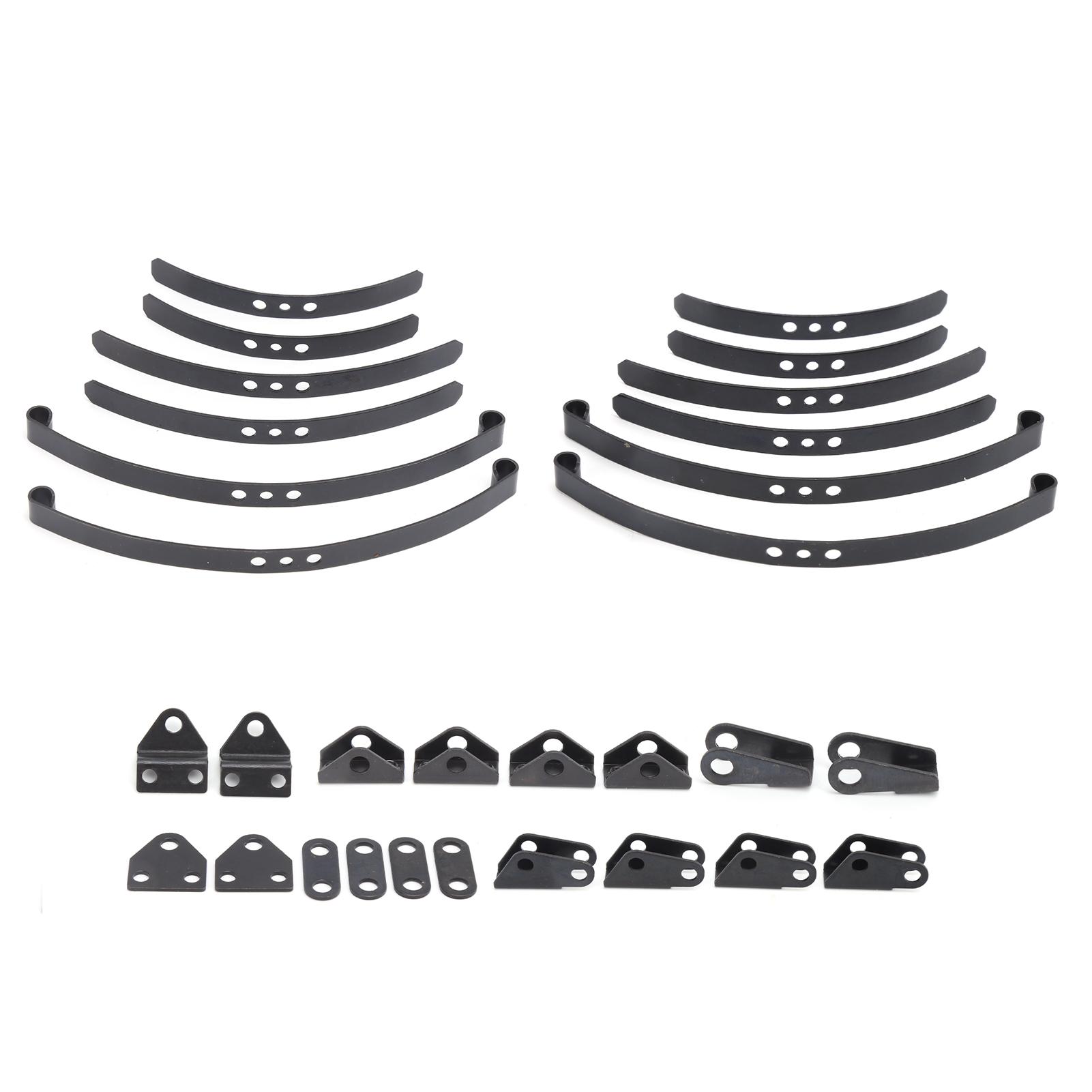 RC Front Rear Leaf Type Spring Suspension System for Tamiya 114 RC Tractor Upgrade Parts
RC Front Rear Leaf Type Spring Suspension System for Tamiya 114 RC Tractor Upgrade Parts