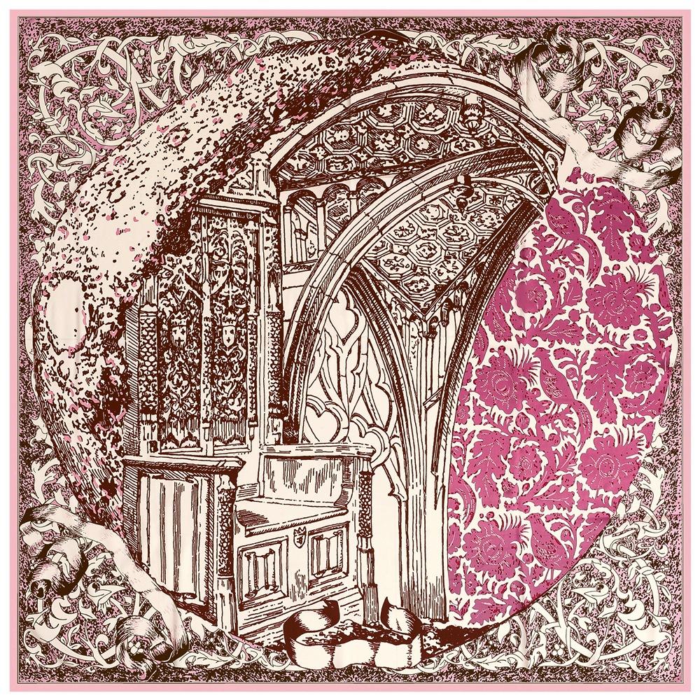 130cm Luxury Brand Twill Silk Scarf Women Bandana Square Scarf Retro Plant Design Kerchief Scarves For Ladies Fashion Shawl 130x130cm
130cm Luxury Brand Twill Silk Scarf Women Bandana Square Scarf Retro Plant Design Kerchief Scarves For Ladies Fashion Shawl 130x130cm