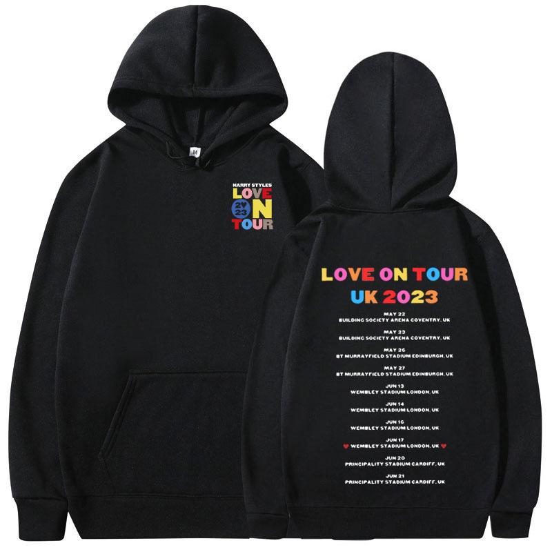 2023 Толстовка с капюшоном для концертов Love on Tour Harajuku Эстетические толстовки большого размера Одежда унисекс Толстовки с капюшоном с длинными рукавами Уличная одежда
2023 Толстовка с капюшоном для концертов Love on Tour Harajuku Эстетические толстовки большого размера Одежда унисекс Толстовки с капюшоном с длинными рукавами Уличная одежда
