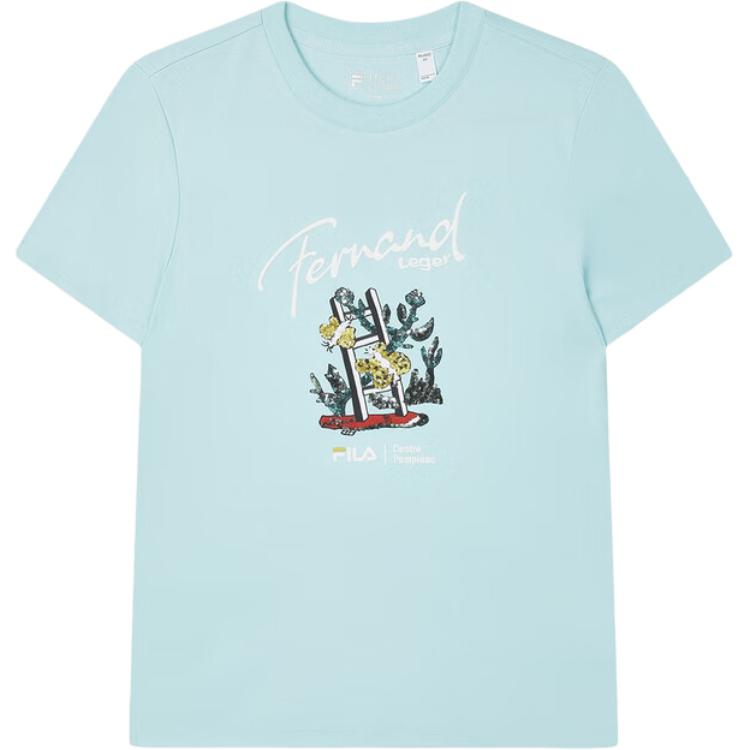 FILA Dopamine Letter Print Casual Sports Crew Neck Short Sleeve T-Shirt Women tops Sky-Blue F11W438108F-LB S
FILA Dopamine Letter Print Casual Sports Crew Neck Short Sleeve T-Shirt Women tops Sky-Blue F11W438108F-LB S