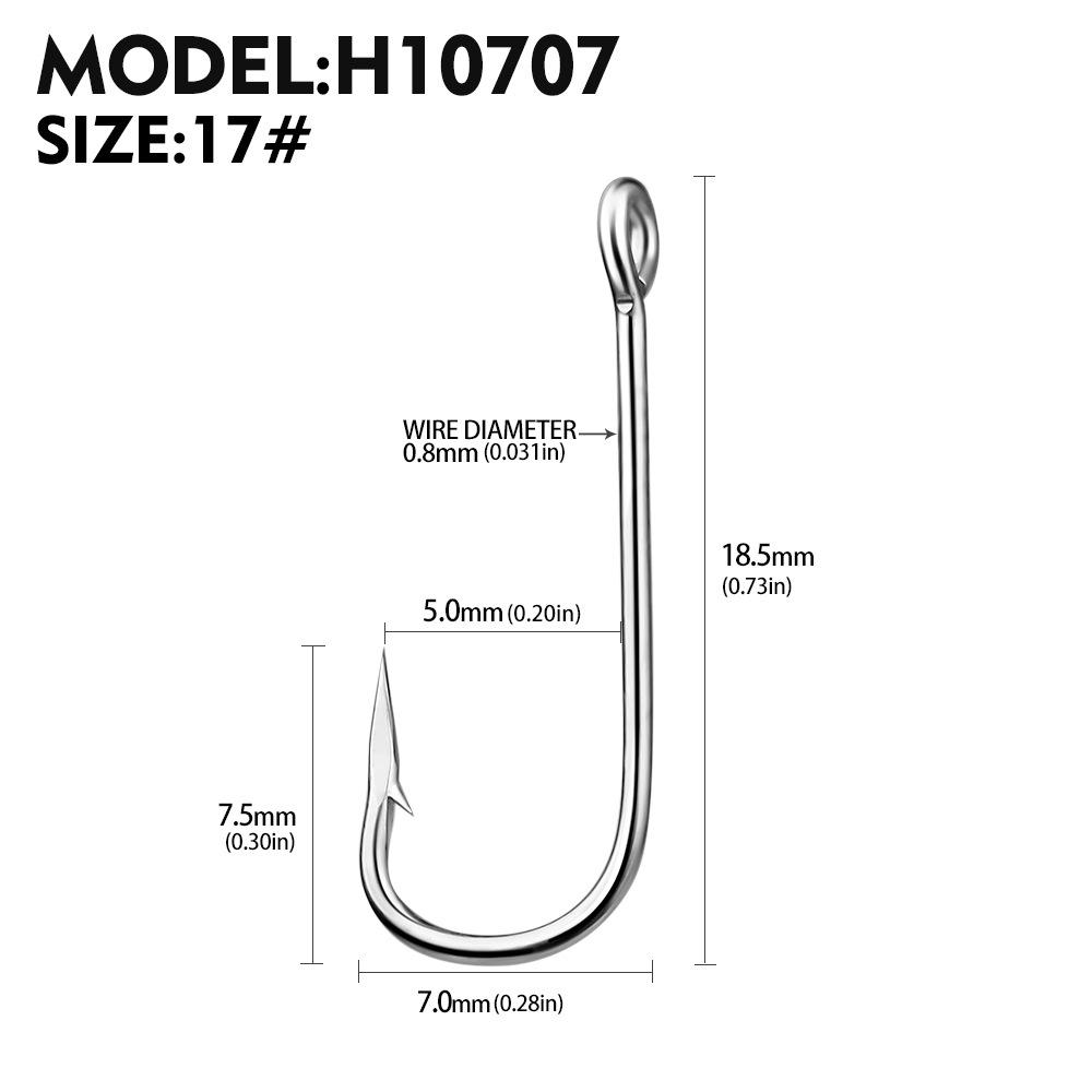 Приманка Single Hook with Barbed Rock Fishing, Sea Fishing Hook, High Carbon Steel Long Handle Luya Fish Hook with Hole and Loop, 100 шт./уп. 17# (100 pieces/pack)
Приманка Single Hook with Barbed Rock Fishing, Sea Fishing Hook, High Carbon Steel Long Handle Luya Fish Hook with Hole and Loop, 100 шт./уп. 17# (100 pieces/pack)