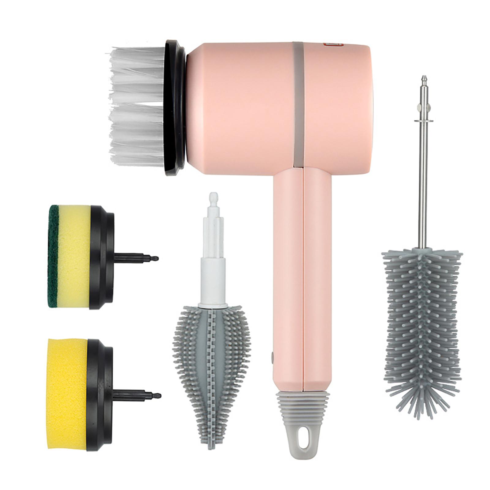 Electric Cleaning Brush USB Wireless 360 Degree Rotary Tableware Scrubber Tool розовый
Electric Cleaning Brush USB Wireless 360 Degree Rotary Tableware Scrubber Tool розовый