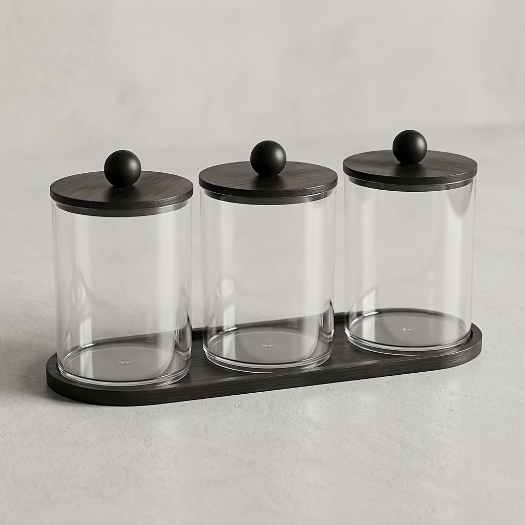 3 Pack Qtip Holder Bathroom Organizers and Storage Box Cotton Swab Holder with Tray for Cotton Balls and Dental Floss Apothecary
3 Pack Qtip Holder Bathroom Organizers and Storage Box Cotton Swab Holder with Tray for Cotton Balls and Dental Floss Apothecary