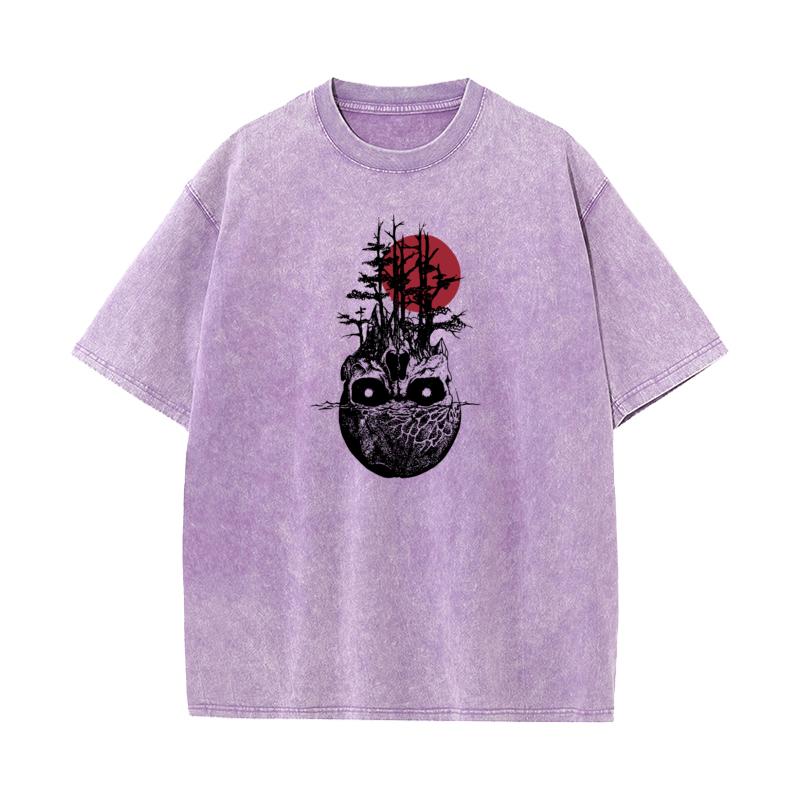 Creative Skull Tree Combed cotton womens Tees Printed On Thanksgiving Day Washed Tshirts Newest Crew Neck Washed Tee Shirts S
Creative Skull Tree Combed cotton womens Tees Printed On Thanksgiving Day Washed Tshirts Newest Crew Neck Washed Tee Shirts S