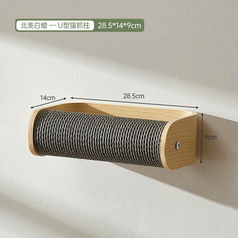 Wall Mounted Cat Climbing Frame Post Solid Wood Jumping Platform for Sleeping DIY Furniture Kitten Springboard Scratching Toy
Wall Mounted Cat Climbing Frame Post Solid Wood Jumping Platform for Sleeping DIY Furniture Kitten Springboard Scratching Toy